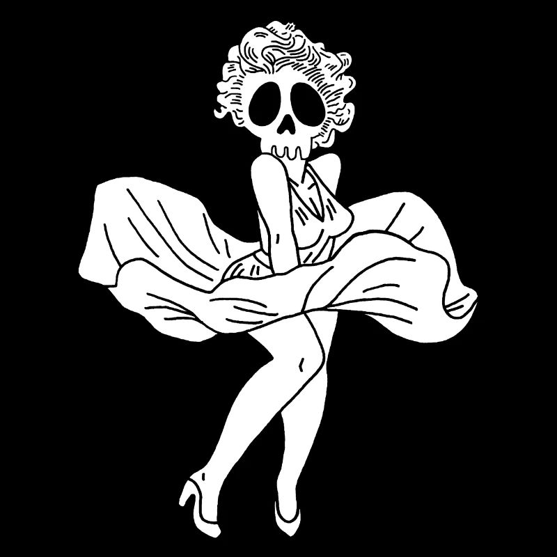 Fantôme de Marylin Monroe