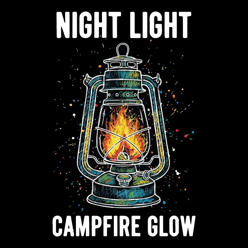 Night Light Campfire Glow Lantern