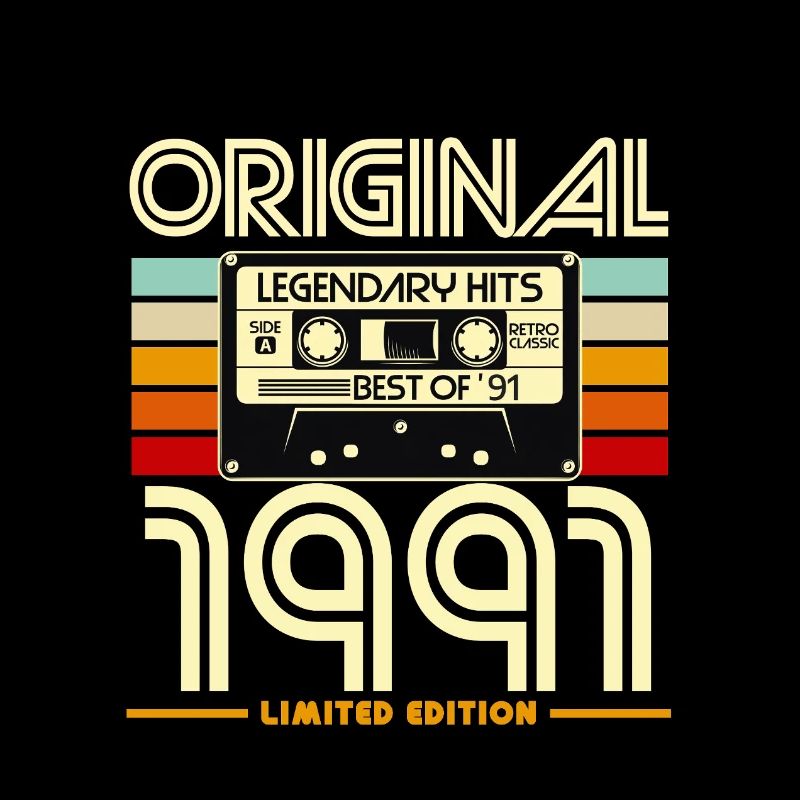 Originale Retro-Kassette von 1991