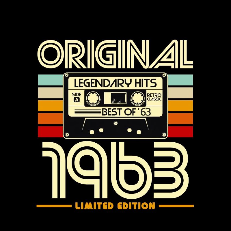 Cassette Retro 1963 Edition limitée