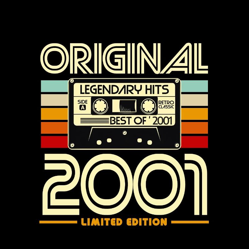 Original 2001 Hits Cassette Vintage