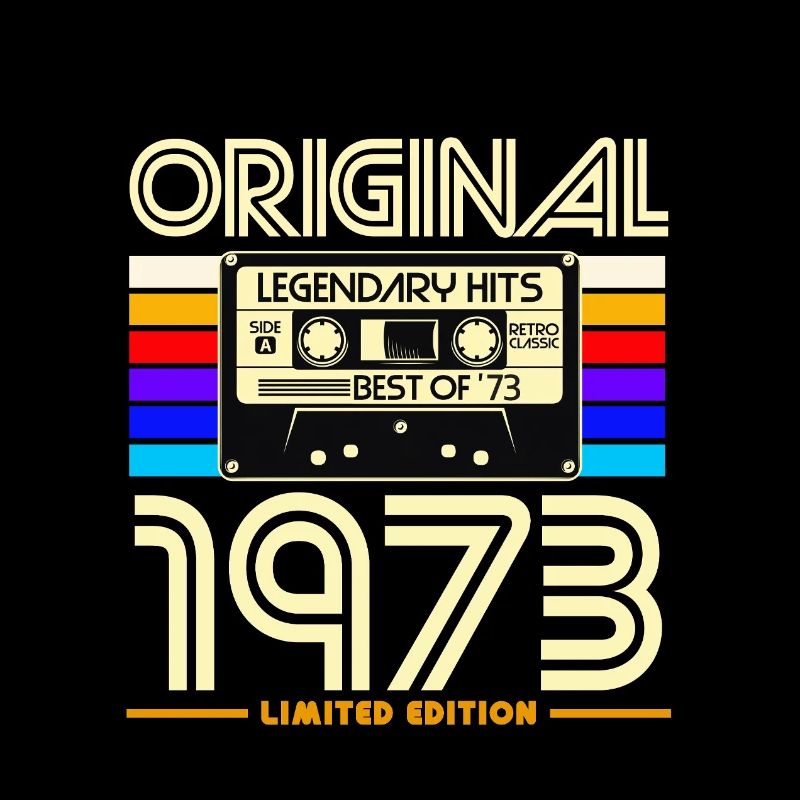 Original 1973 Cassette rétro