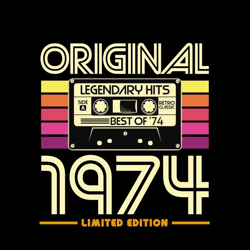 Original 1974 Retro Cassette Limited