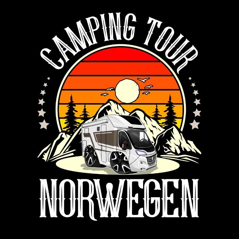 Camping Tour Norwegen Campen Camper