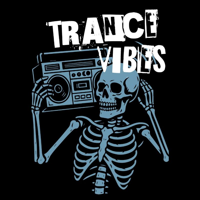 Boombox Scheletrico Trance Vibes