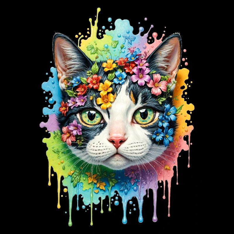 Bunte Katze