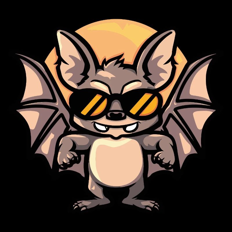 Chauve-souris Cool Animal