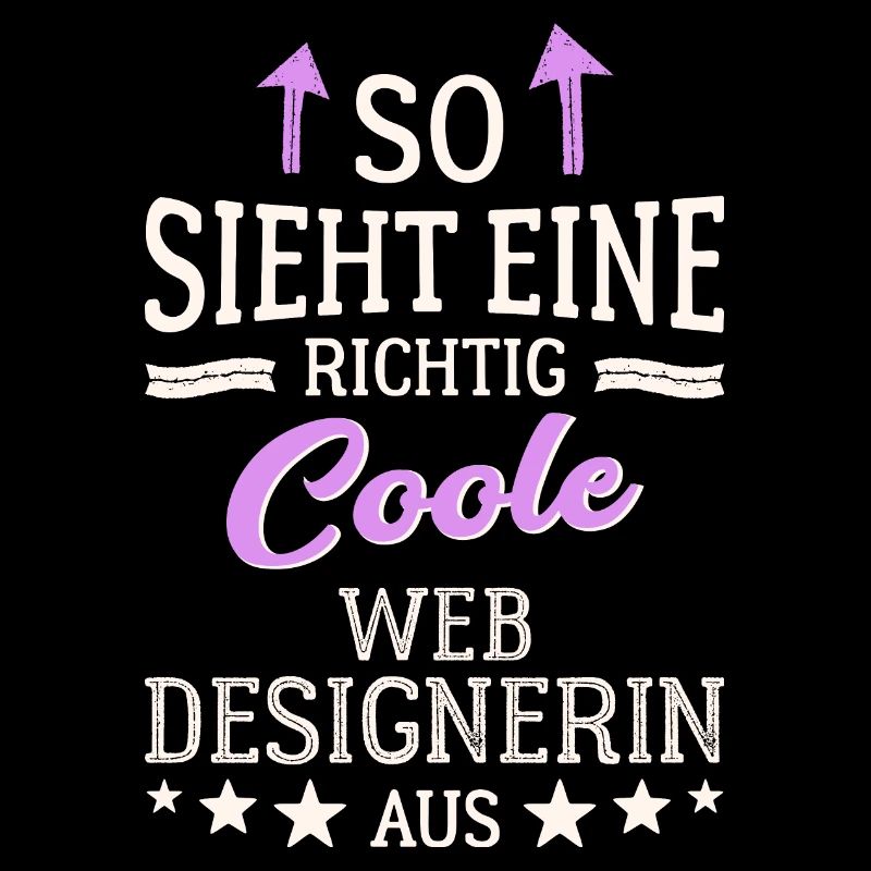So sieht eine richtig coole Webdesignerin aus