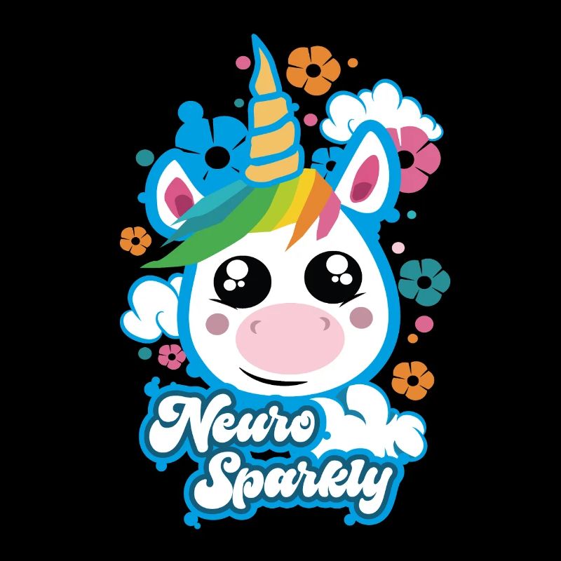Neuro Sparkly Süßes Einhorn
