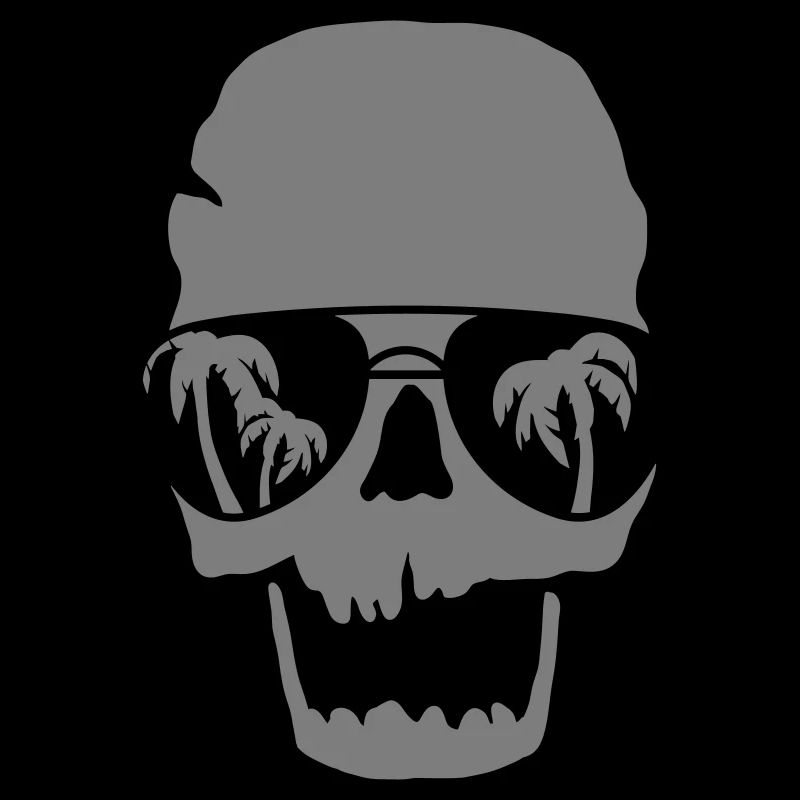 Palm spring skull
