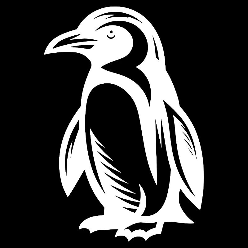 Motif de pingouin glacé à tomber amoureux