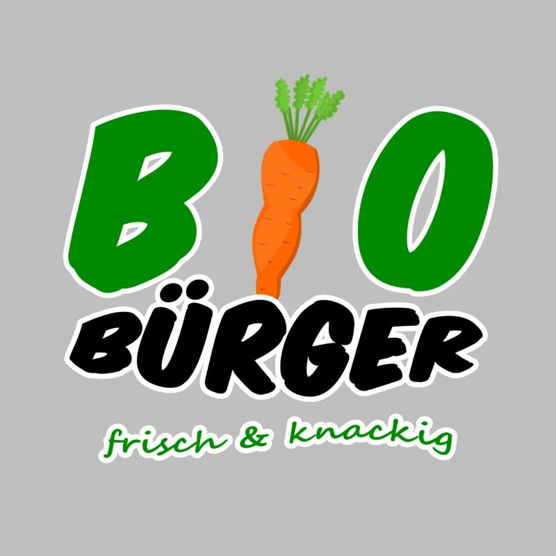 Bio Bürger vegan vegetarisch Spruch Geschenk