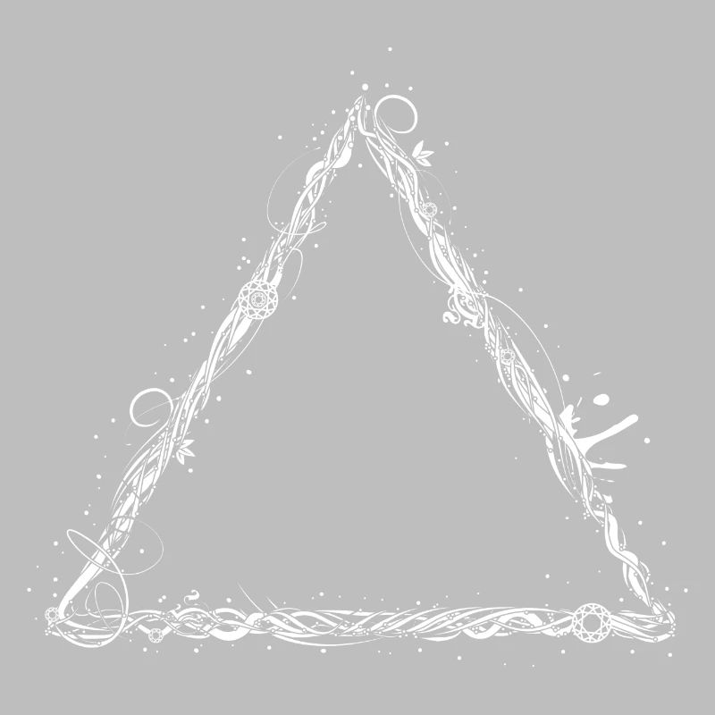 triangle blanc