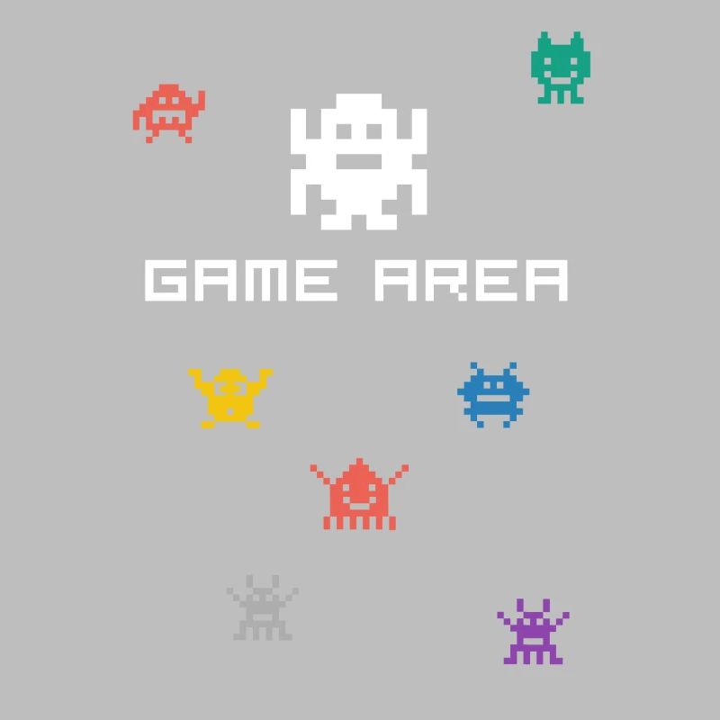 game area pixel nerd pc konsole retro gamer Monste