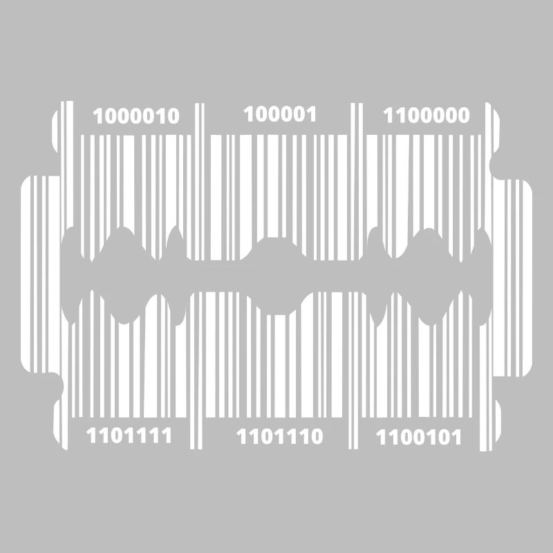 Lame de rasoir avec code