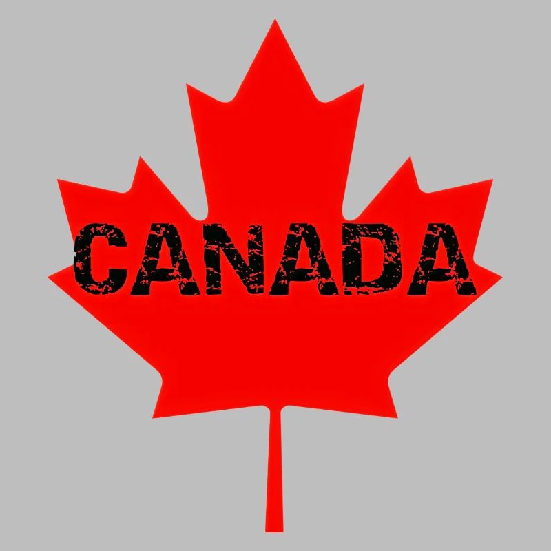Faded Canada Maple Stamp