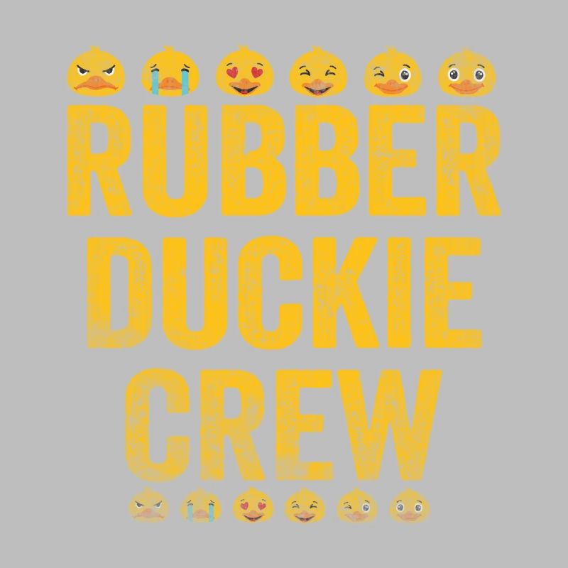 Rubber Duck Rubber Duckie Crew