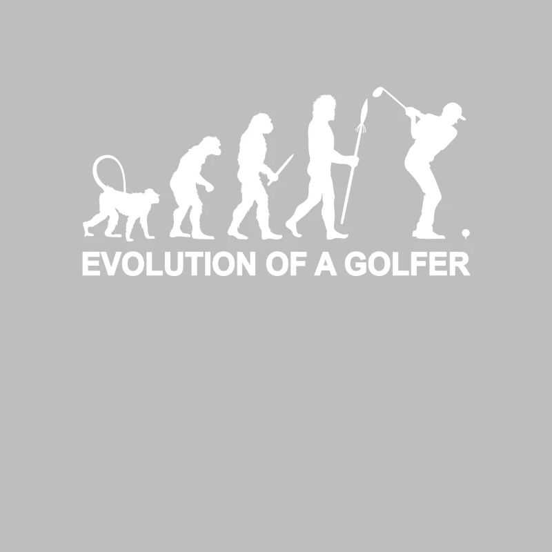 Evolution eines Golfers