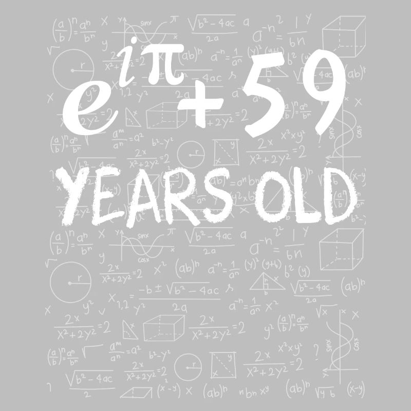 58. Geburtstag 58 Jahre Euler
