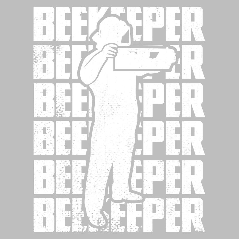 Funny beekeeper