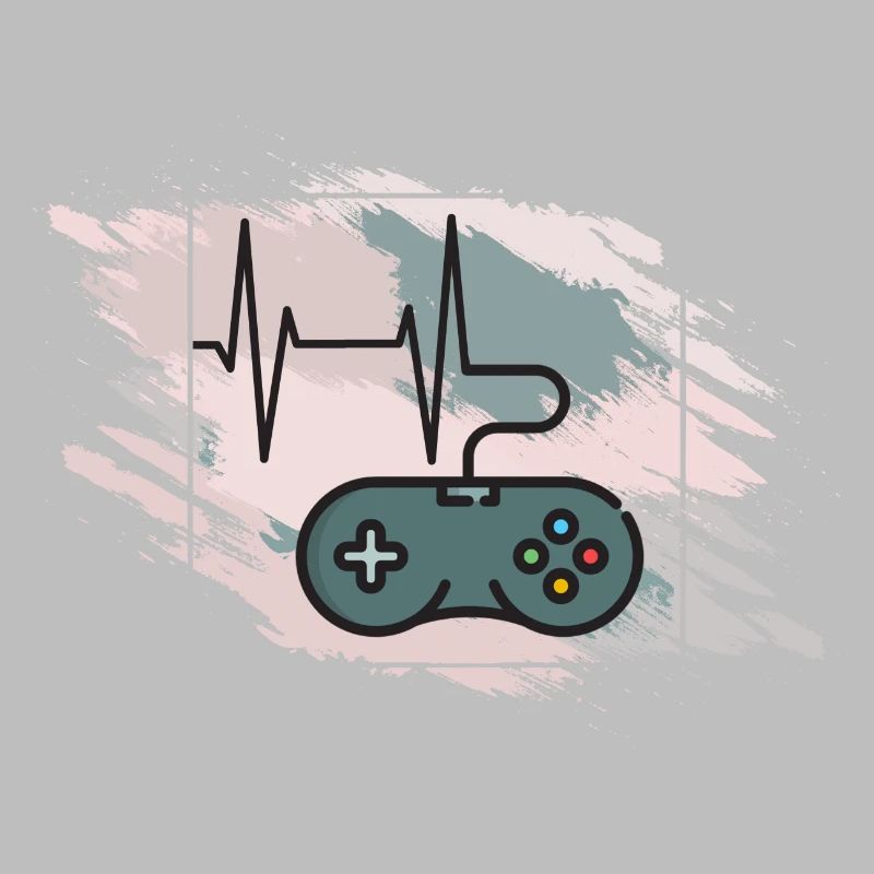 Heartbeat Gaming Controller Retro