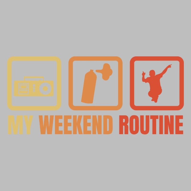 Break Dancer Wochenendroutine