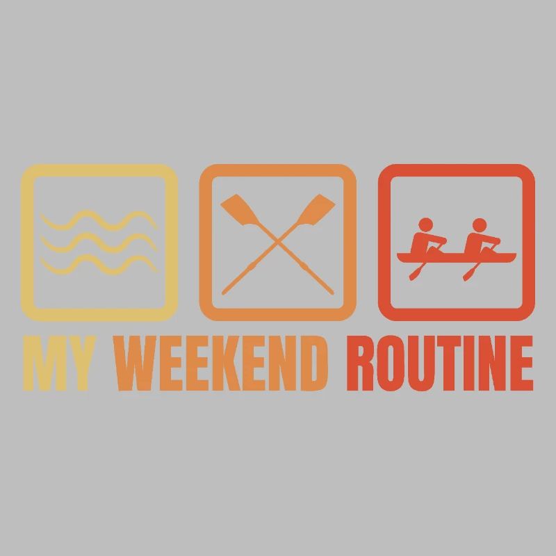Routine du week-end de rameur