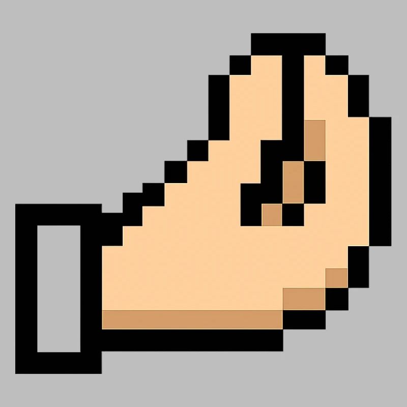 Pixel Hand Cursor Design Italia