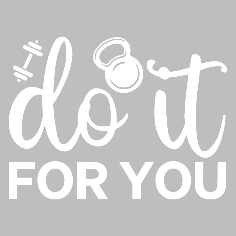 Script de remise en forme motivante avec icône de kettlebell