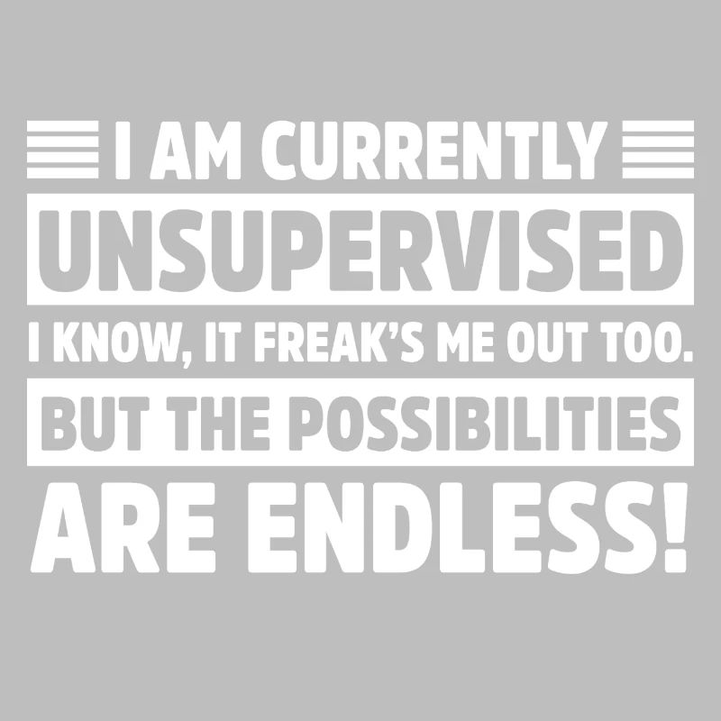 i am Currently Unsupervised Sarcastic Funny