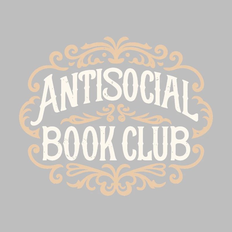 Antisocial book club funny introvert reader gothic