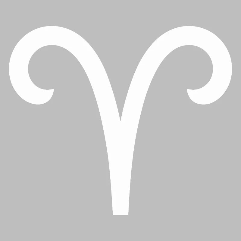 Widder Sternzeichen Symbol Aries Horoskop Widder