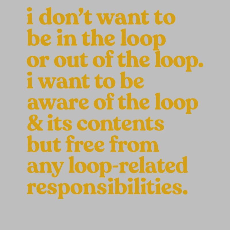Conscient de la citation Loop