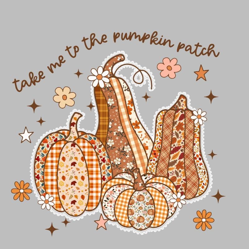 Patchwork Kürbis Patch
