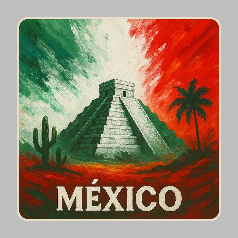 Conception des pyramides du Mexique