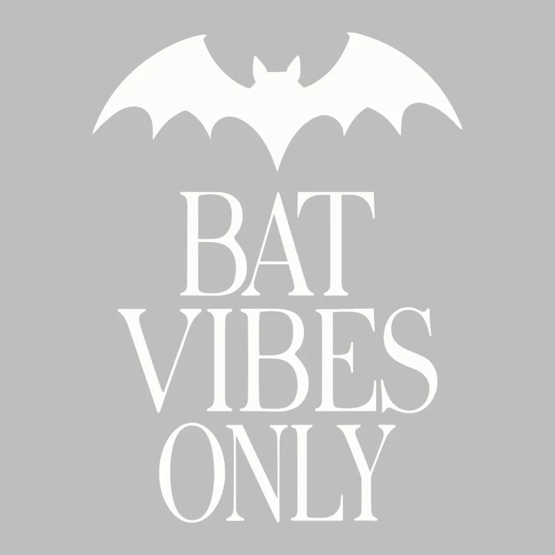 Fledermaus-Vibes Only – Goth-Statement