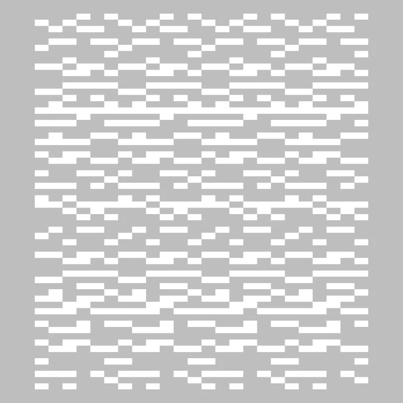 Glitch Grid Monochrome Pattern