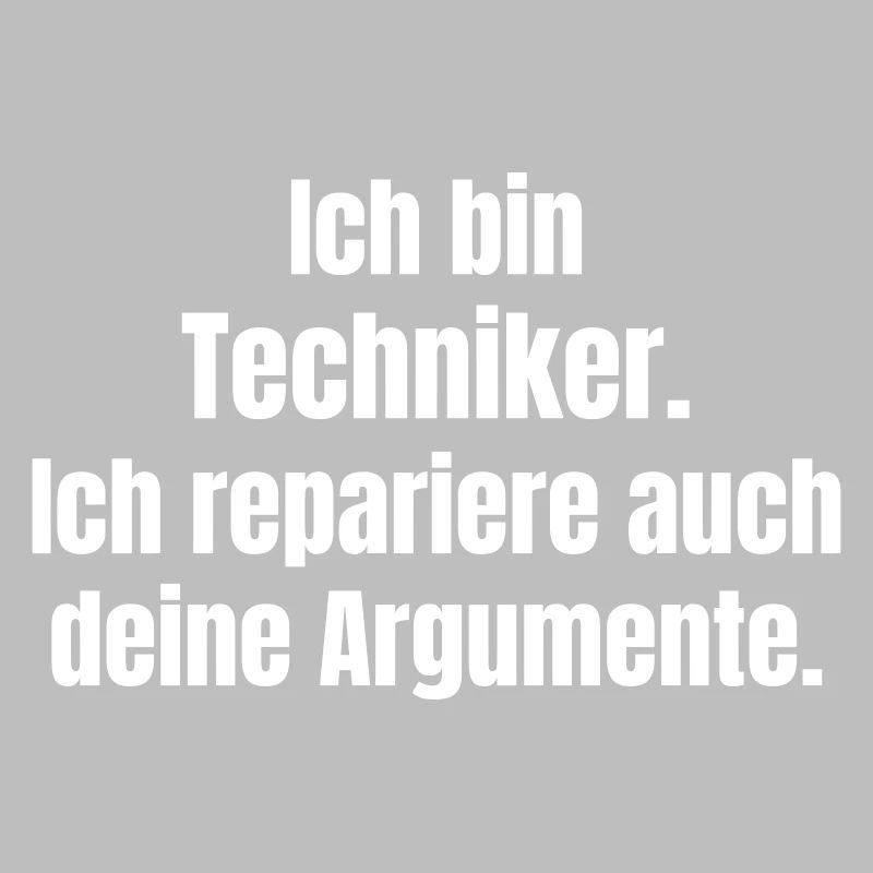 Ich bin Techniker: Argumente reparieren