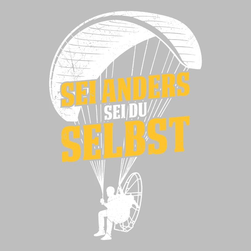 Paraglider BE DIFFERENT, BE YOURSELF Fun