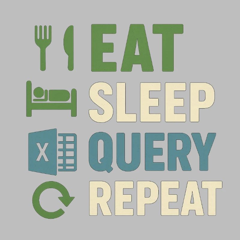 Eat Sleep Query Repeat