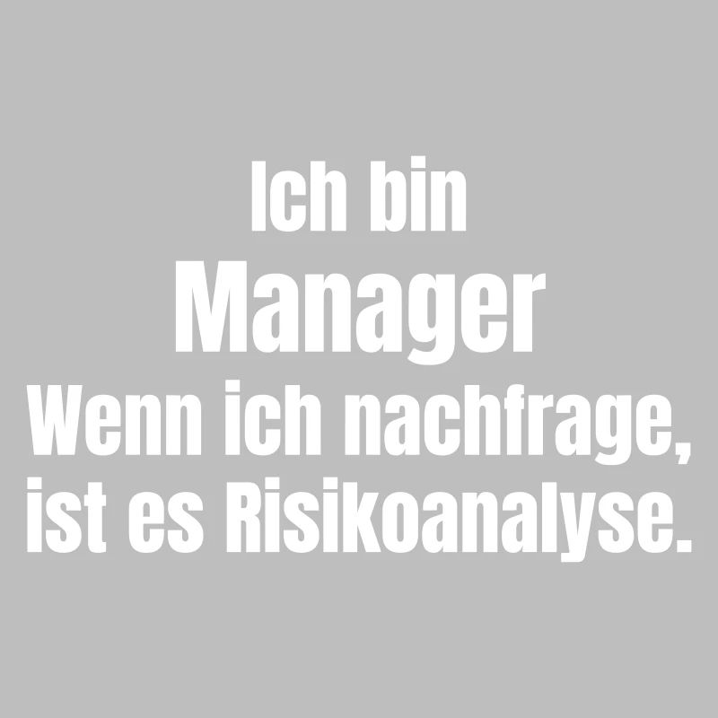 Ich bin Manager Risikoanalyse