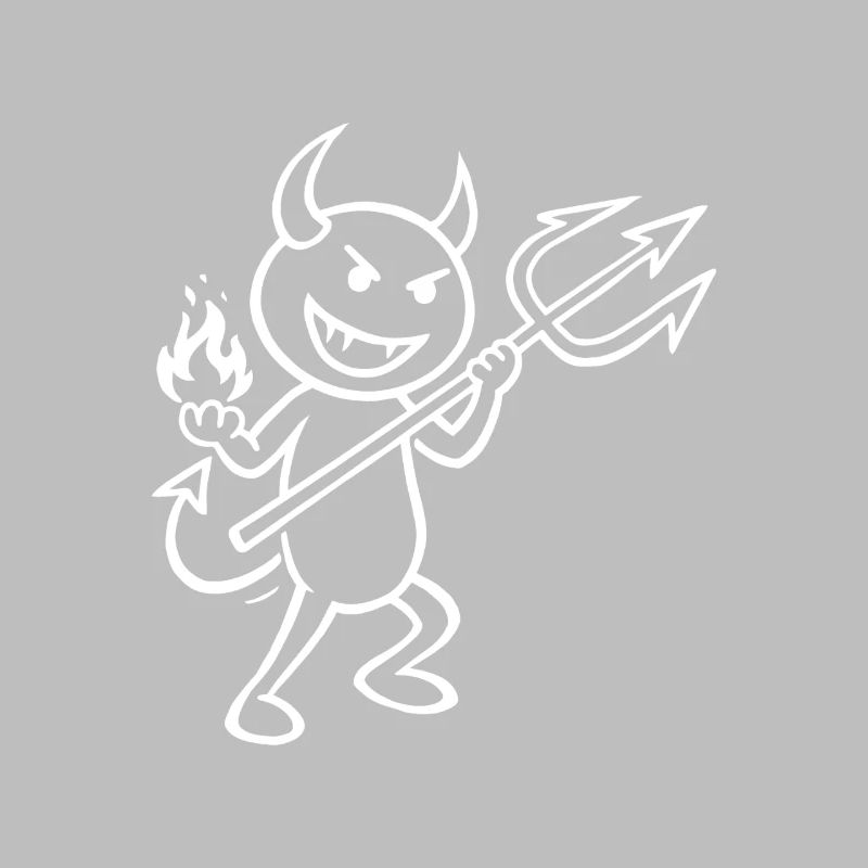 Devilish Flames - Devil with Flames