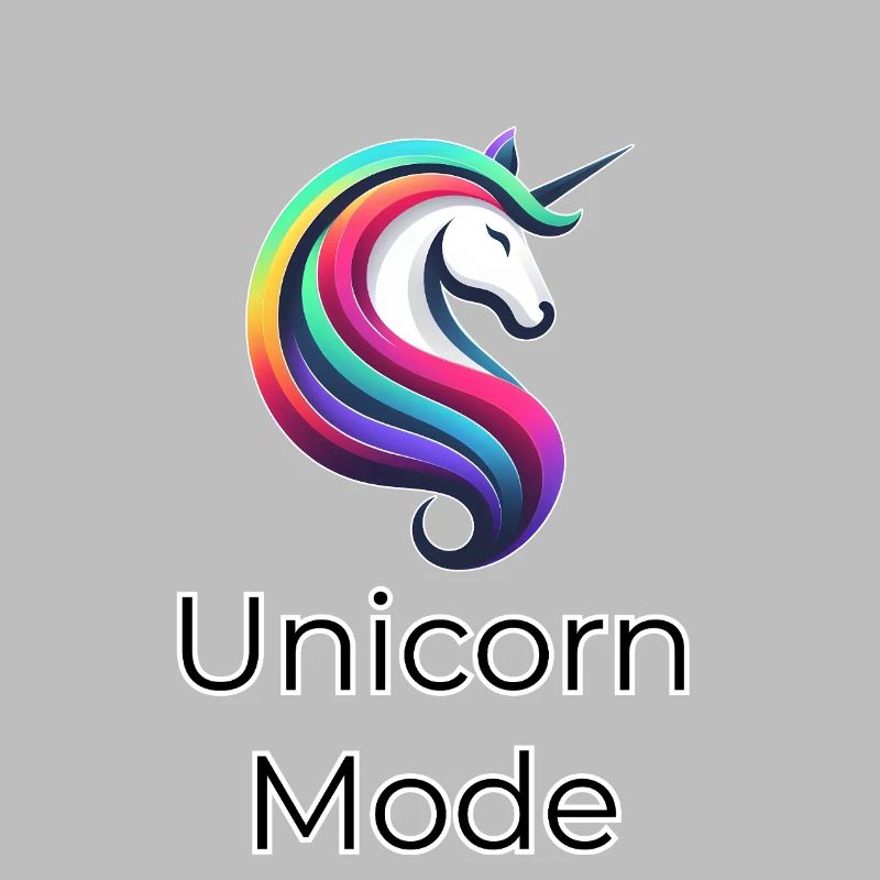Unicorn Mode Farbexplosion
