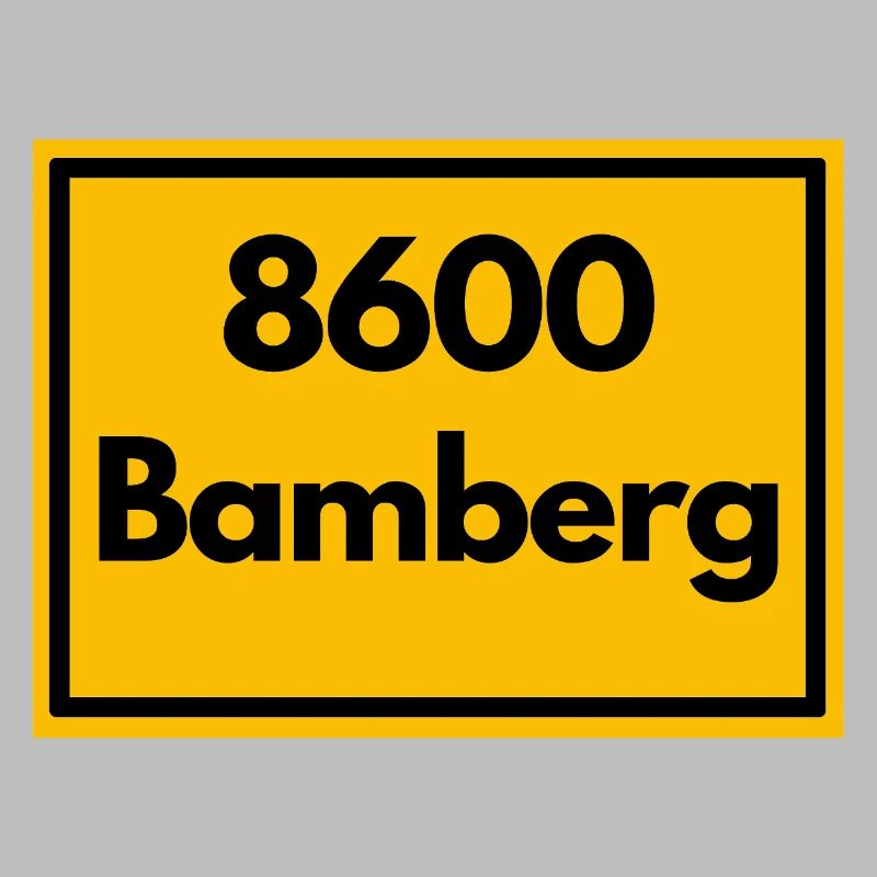 OLD POSTCODE POSTCODE RETRO 8600 BAMBERG FRANKEN