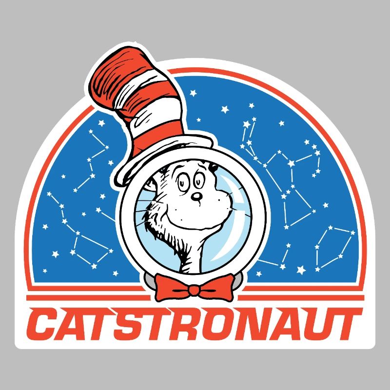 Le Chat Chapeauté Design Catstronaute
