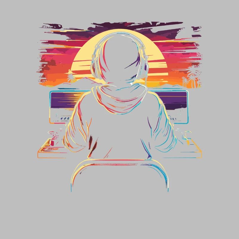 Gamer Synthwave