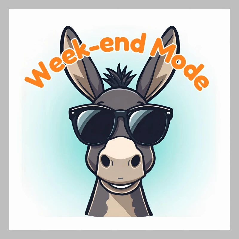 Âne Week-end Mode