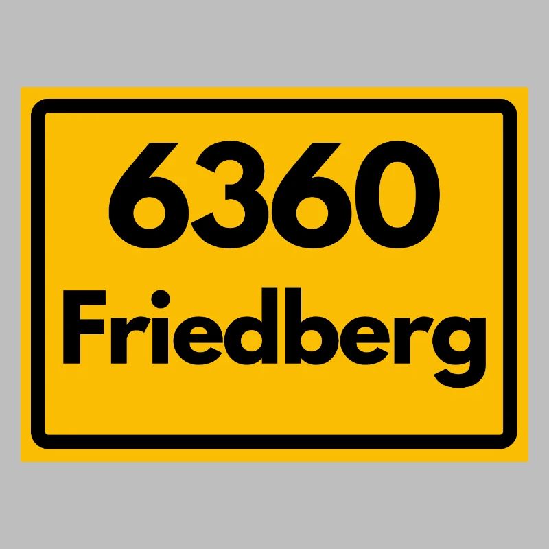 OLD POSTCODE ZIP CODE RETRO 6360 FRIEDBERG HEIMAT