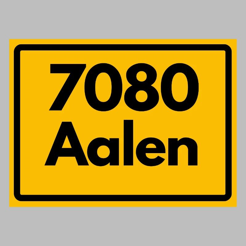 OLD POSTCODE ZIP CODE RETRO 7080 AALEN HEIMATSTOLZ
