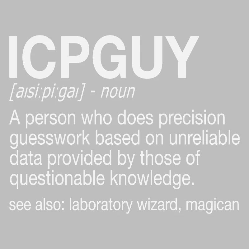 ICP-MS Guy Mass Spectrometry Plasma